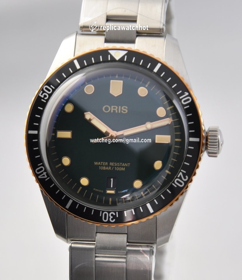 Oris Divers Sixty Five Mens watch Unisex Automatic Steel 01 733 7707 4357-07 8 20 18