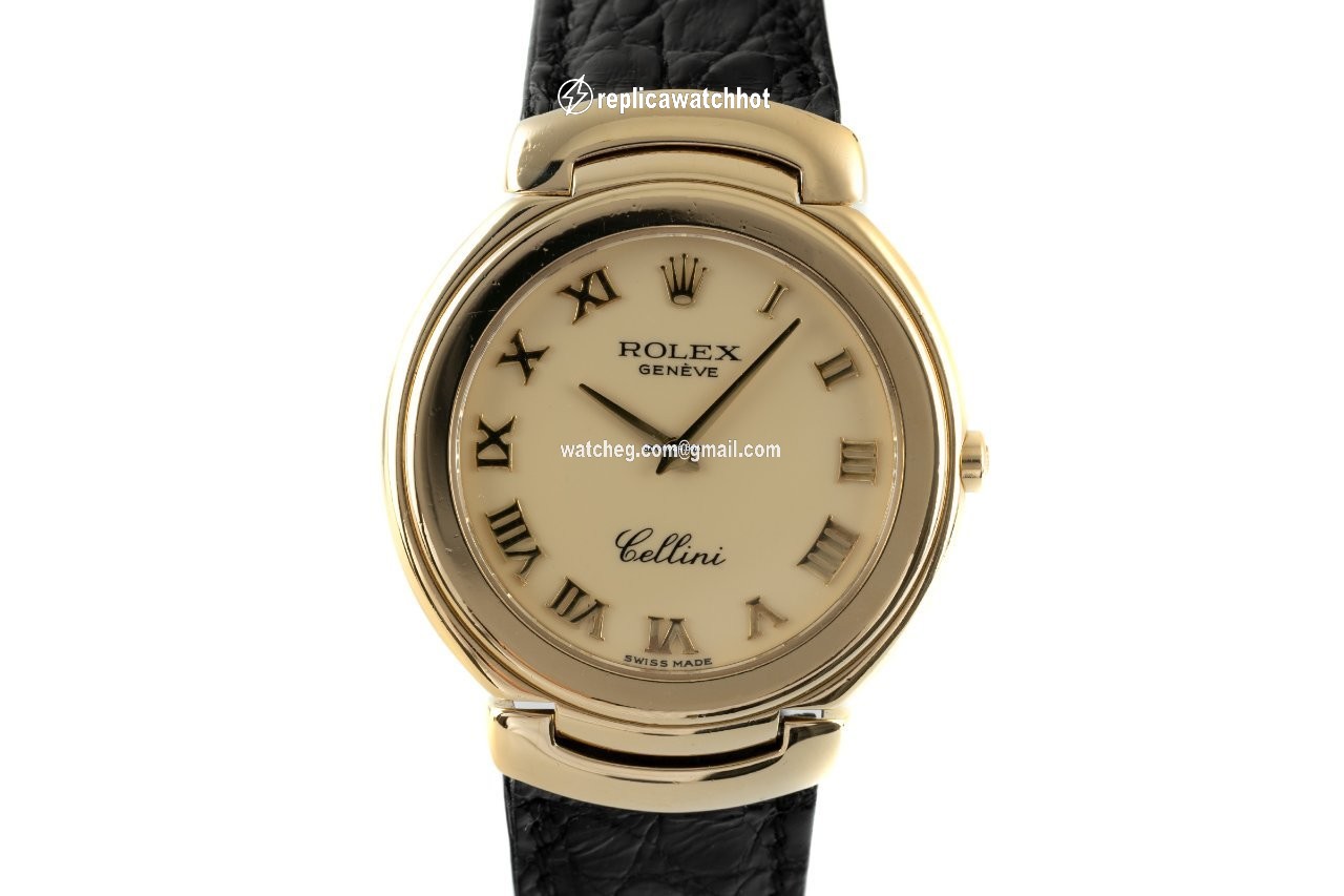Rolex Cellini Mens watch Unisex Yellow gold Quartz 6623