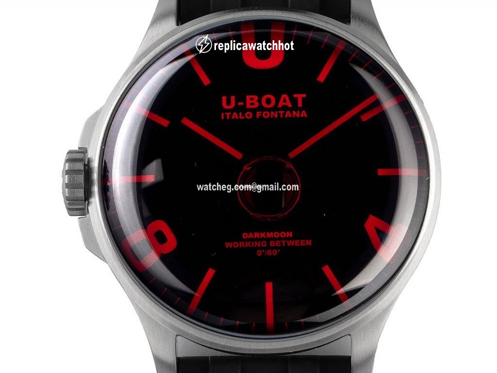U-Boat Mens watch Unisex Quartz Steel 8465 B