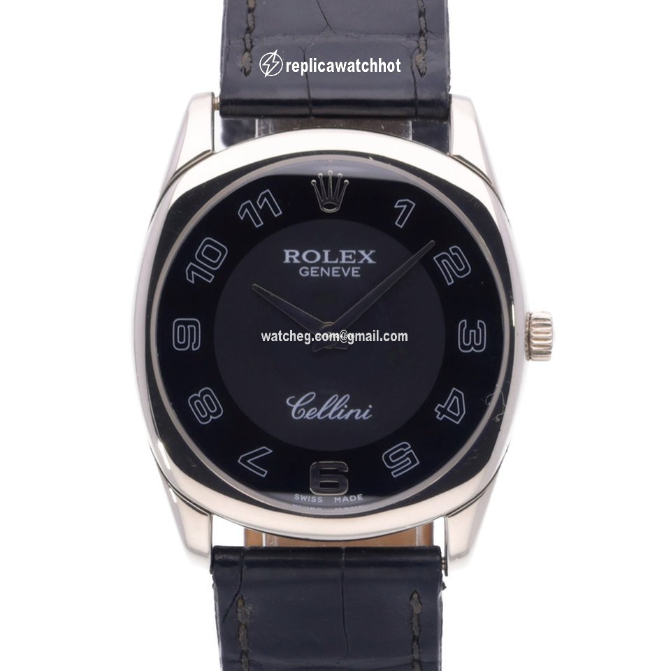 Rolex Cellini Danaos Mens watch Unisex White gold Manual winding 4233 9