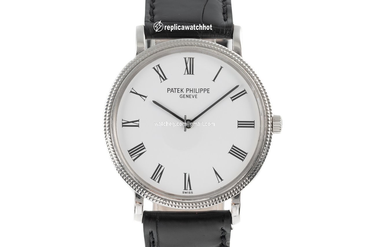 Patek Philippe Calatrava Mens watch Unisex Automatic White gold 5120