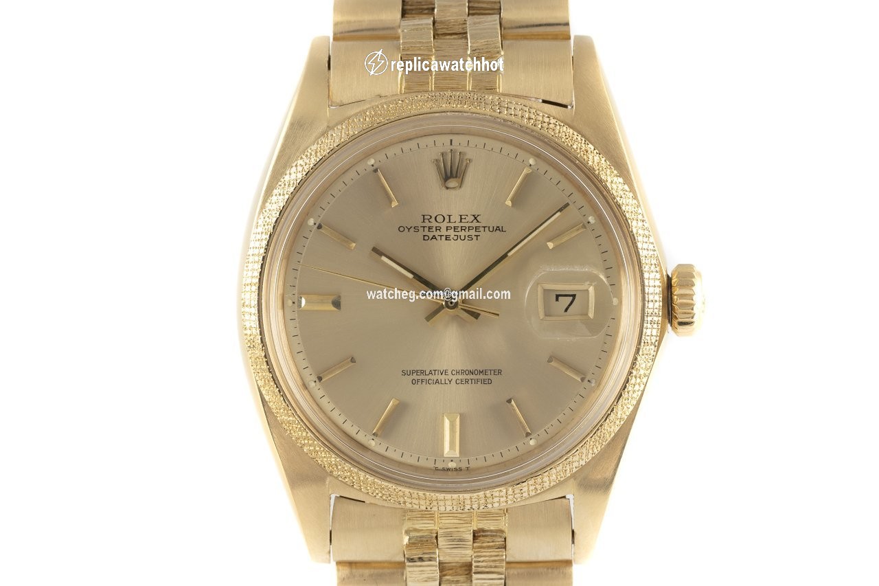 Rolex Datejust 36 Mens watch Unisex Yellow gold Automatic 1611