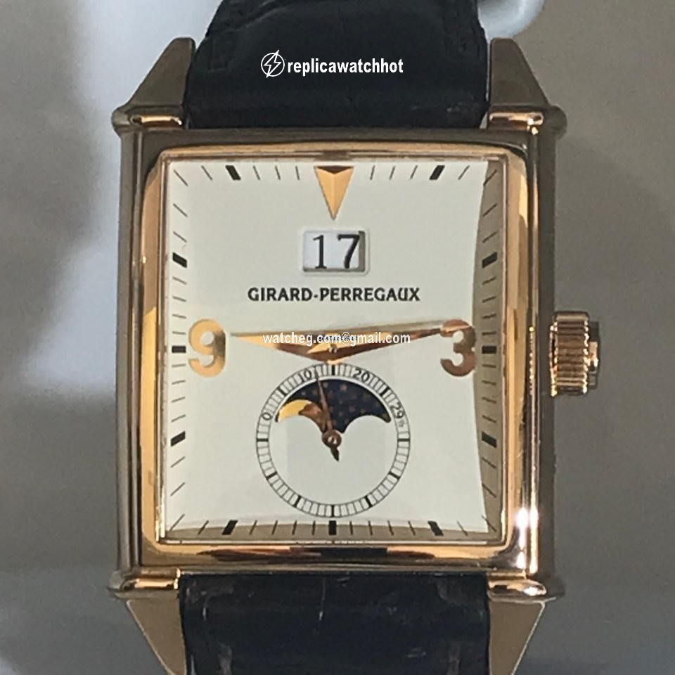 Girard Perregaux Vintage 1945 Mens watch Unisex Automatic Rose gold 25800.0.52.815