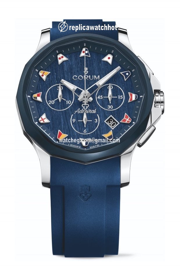 Corum Admirals Cup Legend 42 Mens watch Unisex Automatic Steel A984 03597