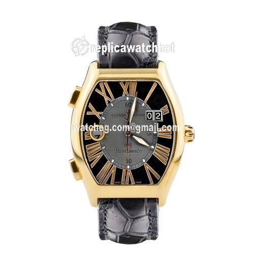 Ulysse Nardin Michelangelo Mens watch Unisex Automatic Rose gold 226-11