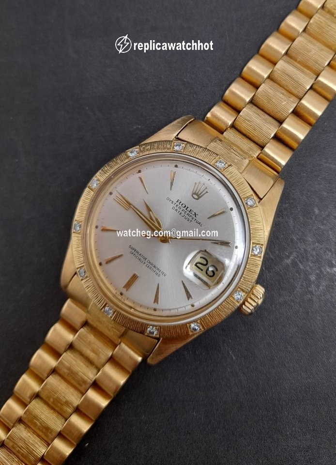 Rolex Datejust 36 Mens watch Unisex Yellow gold Automatic 1607