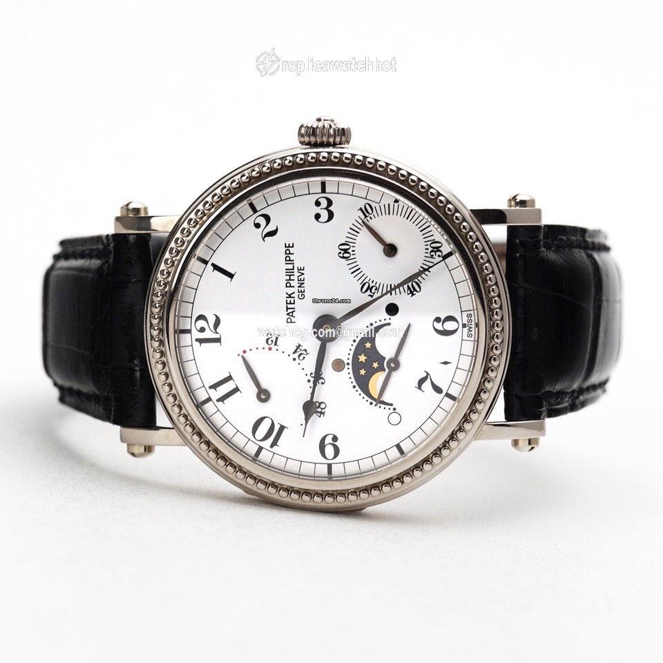 Patek Philippe Complications Mens watch Unisex Automatic White gold 5015G