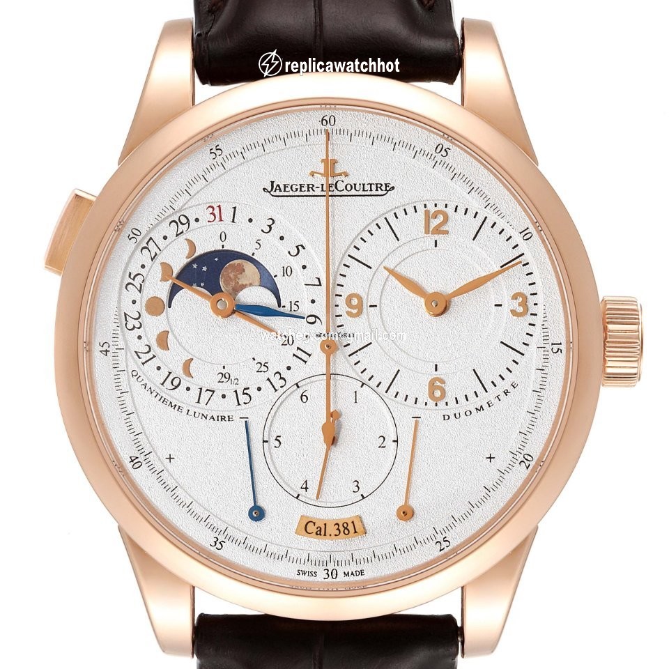 Jaeger-LeCoultre Duometre Mens watch Unisex Manual winding Rose gold Q6042421