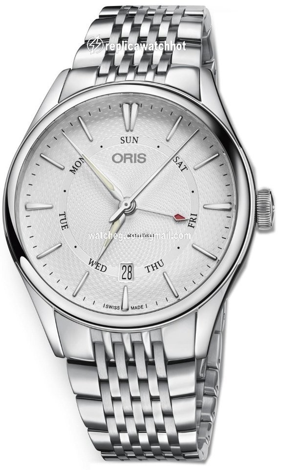 Oris Artelier Pointer Day Date Mens watch Unisex Automatic Steel 01 755 7742 4051-07 8 21 79