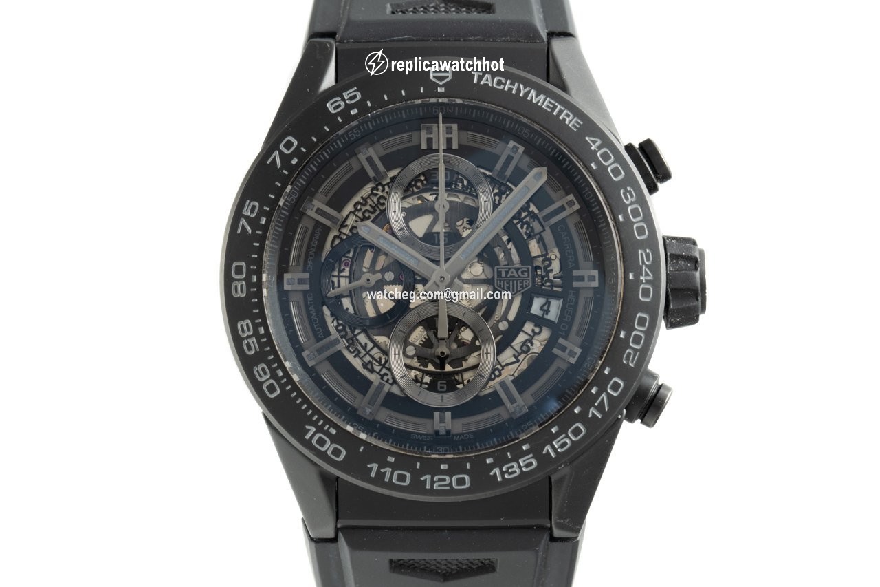 TAG Heuer Carrera Calibre HEUER 01 Mens watch Unisex Automatic Ceramic CAR2A91