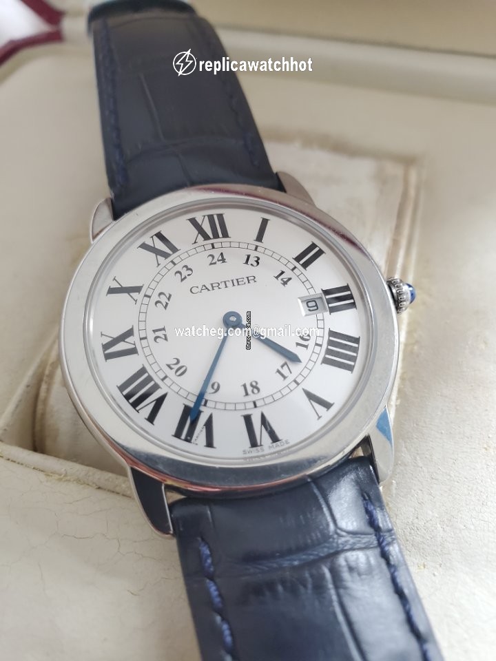 Cartier Ronde Solo de Cartier Mens watch Unisex Quartz Steel 3603