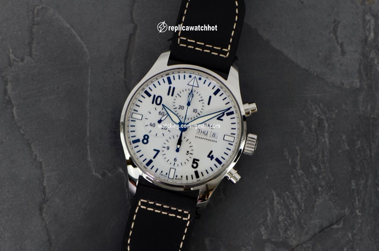 IWC Pilot Chronograph Mens watch Unisex Automatic Steel IW377725