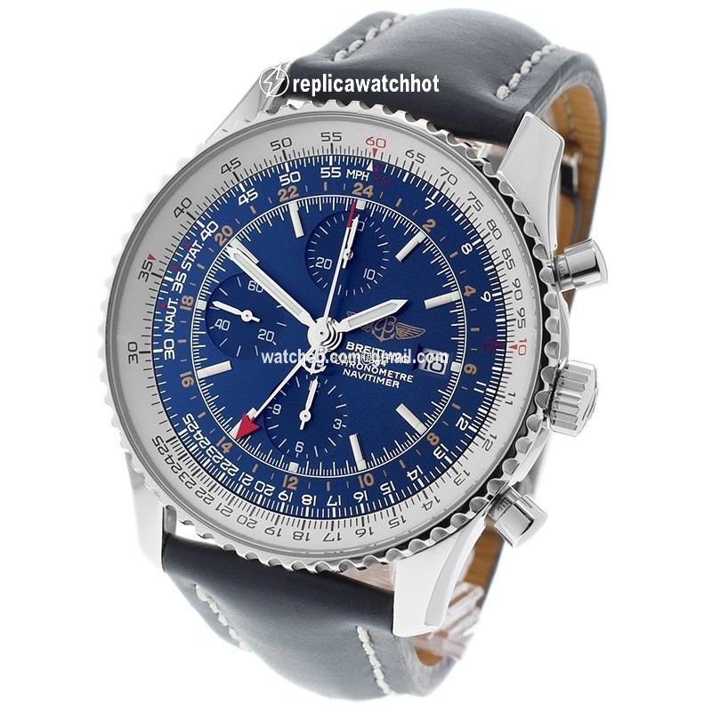 Breitling Navitimer World Mens watch Unisex Automatic Steel A2432212 B726