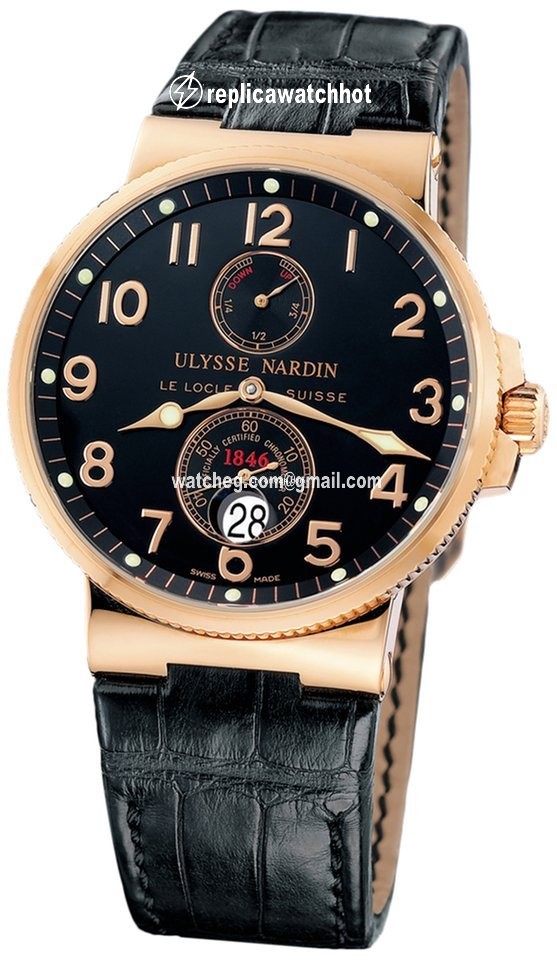 Ulysse Nardin Marine Chronometer 41mm Mens watch Unisex Automatic Rose gold 266-66 62