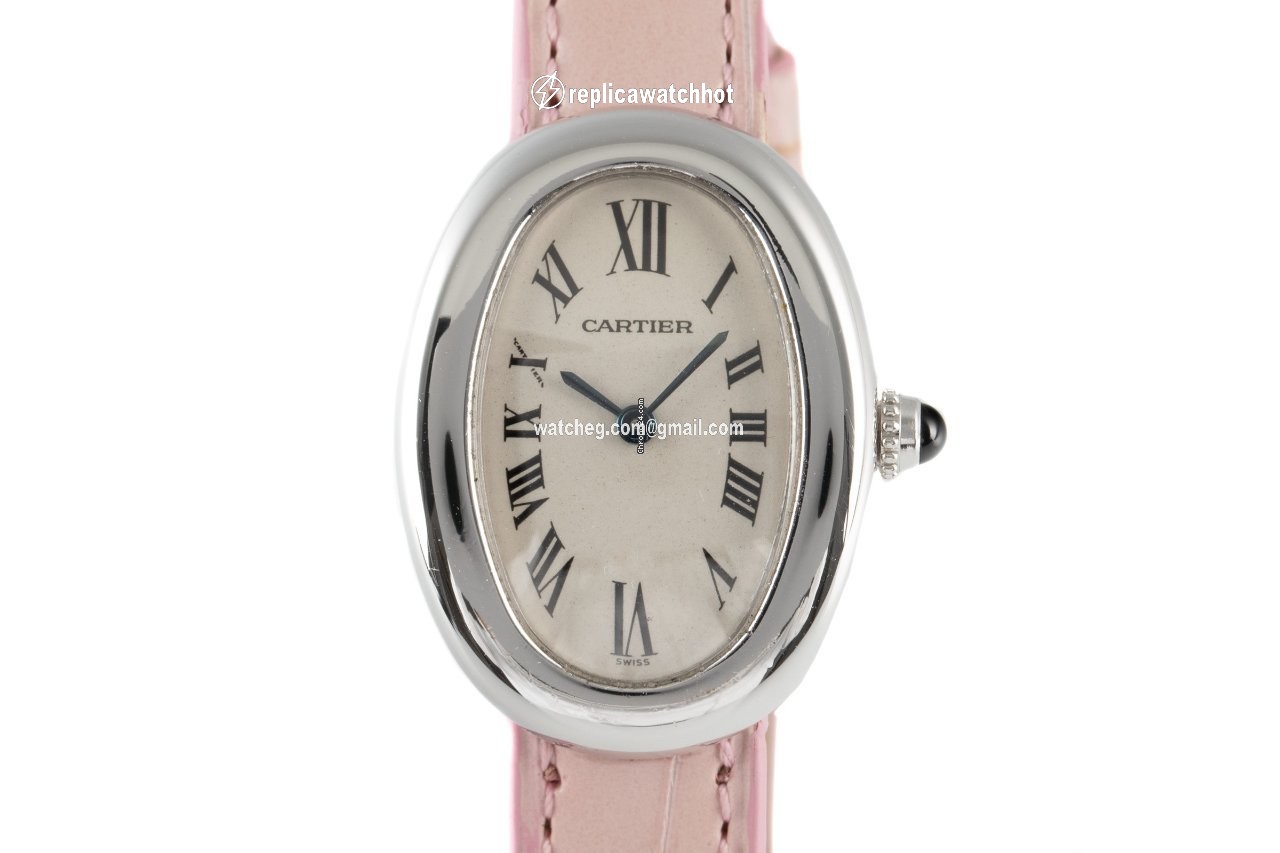 Cartier Baignoire Womens watch Quartz White gold 1955