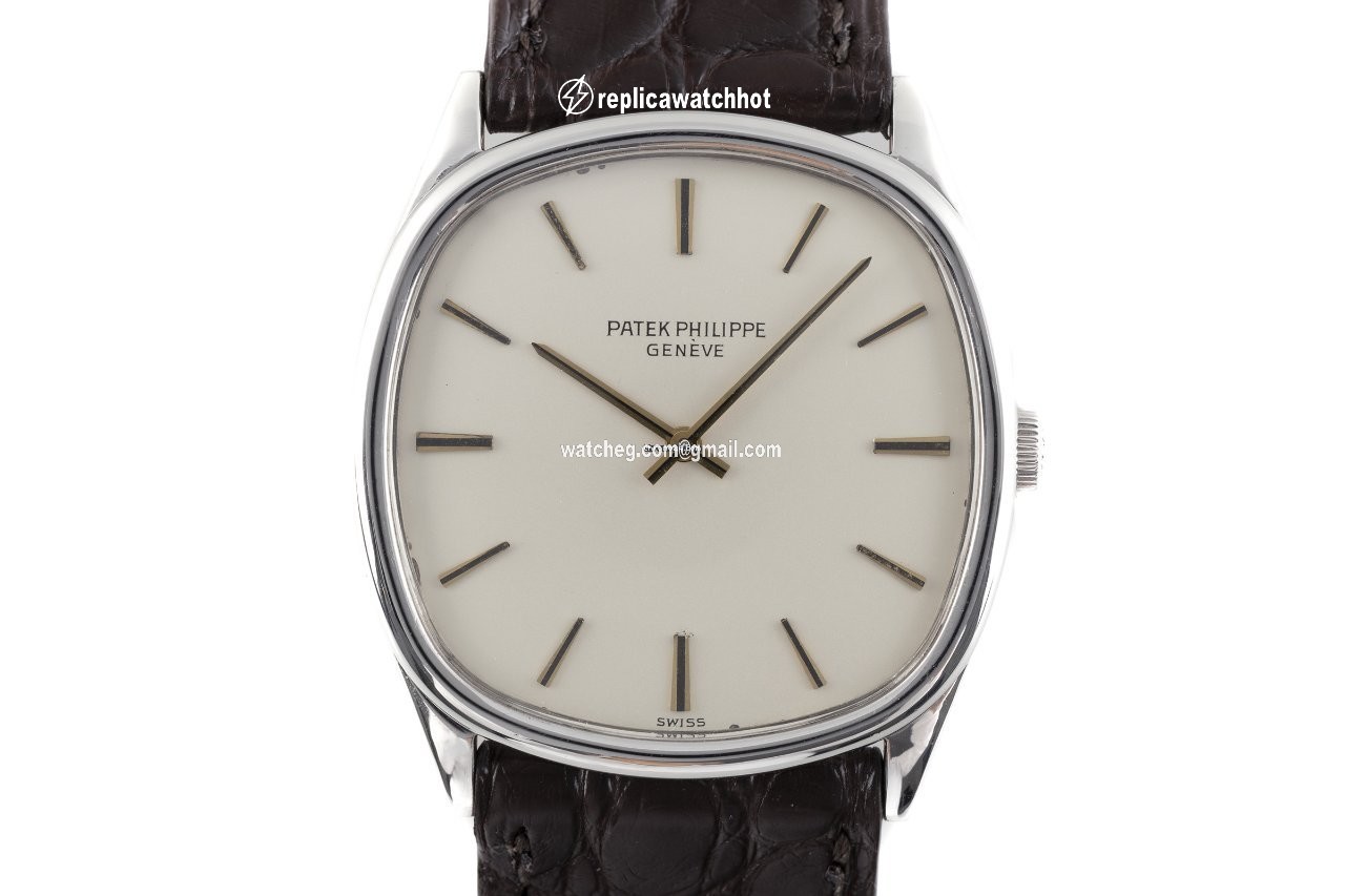 Patek Philippe Golden Ellipse Mens watch Unisex Manual winding White gold 3644