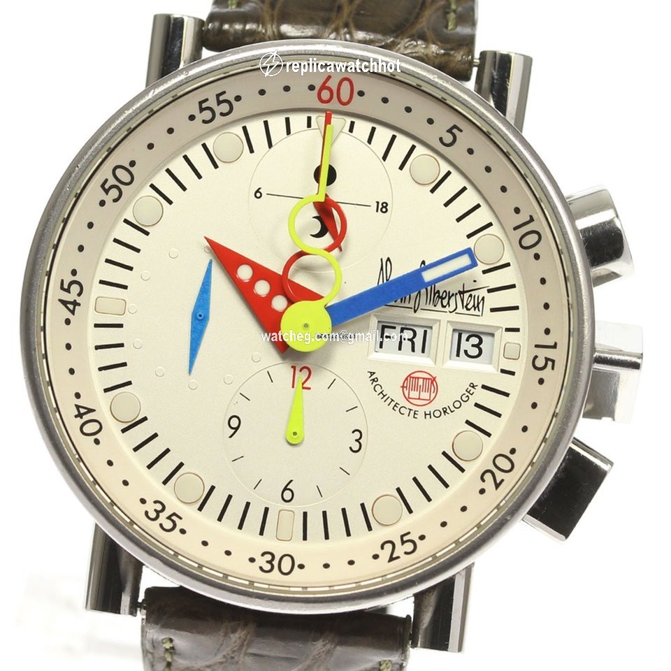 Alain Silberstein Mens watch Unisex Automatic Steel LW05100