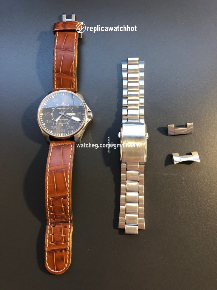 Hamilton Khaki Pilot Mens watch Unisex Automatic Steel H64715885