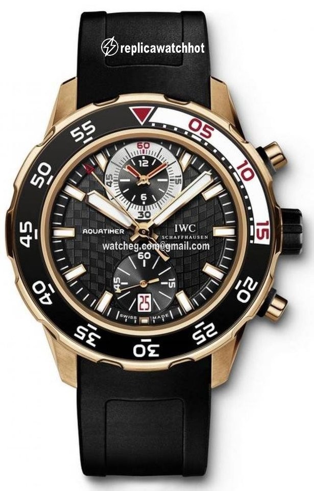 IWC Aquatimer Chronograph Mens watch Unisex Automatic Rose gold 3769