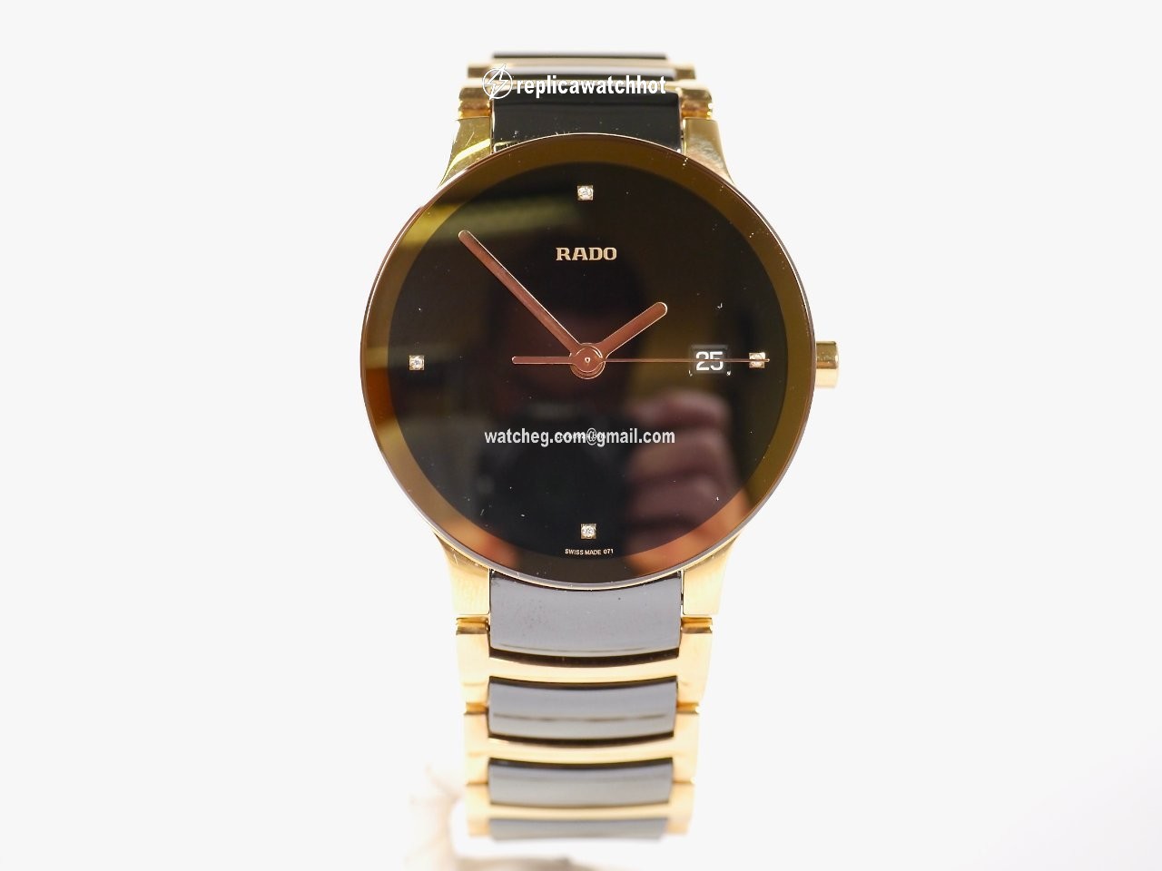 Rado Centrix Mens watch Unisex Quartz Steel R30554712