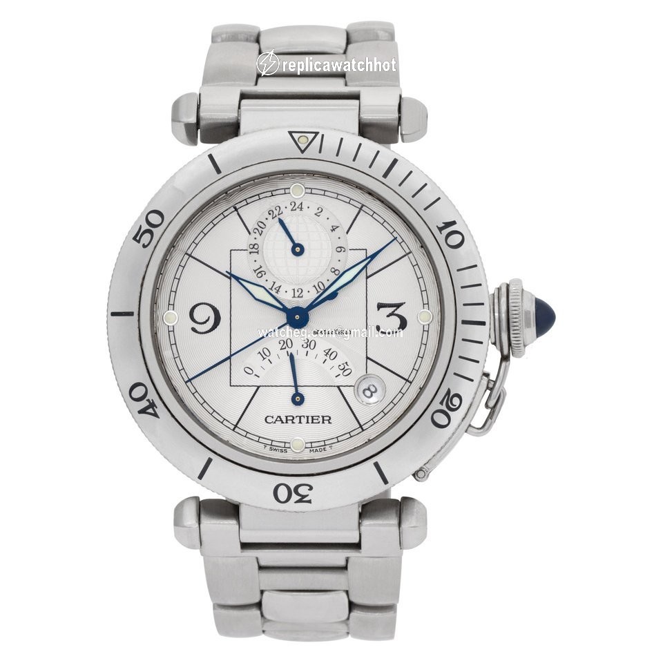 Cartier Pasha Mens watch Unisex Automatic Steel W31037H3