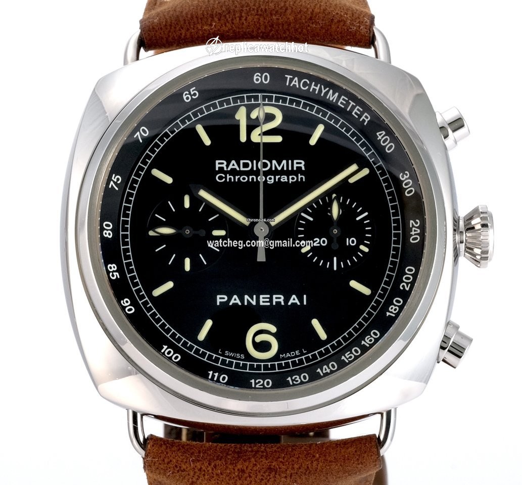 Panerai Radiomir Chronograph Mens watch Unisex Automatic Steel PAM 00288