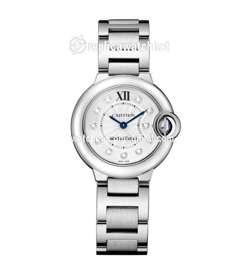 Cartier Ballon Bleu 28mm Womens watch Quartz Steel WE902073
