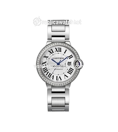 Cartier Ballon Bleu 36mm Womens watch Automatic Steel W4BB0017