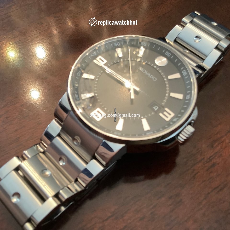 Movado SE Pilot Mens watch Unisex Quartz Steel 0606759