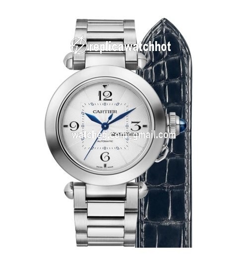 Cartier Pasha Womens watch Automatic Steel WSPA0013