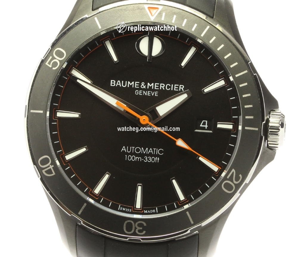 Baume & Mercier Mens watch Unisex Automatic Steel 65820