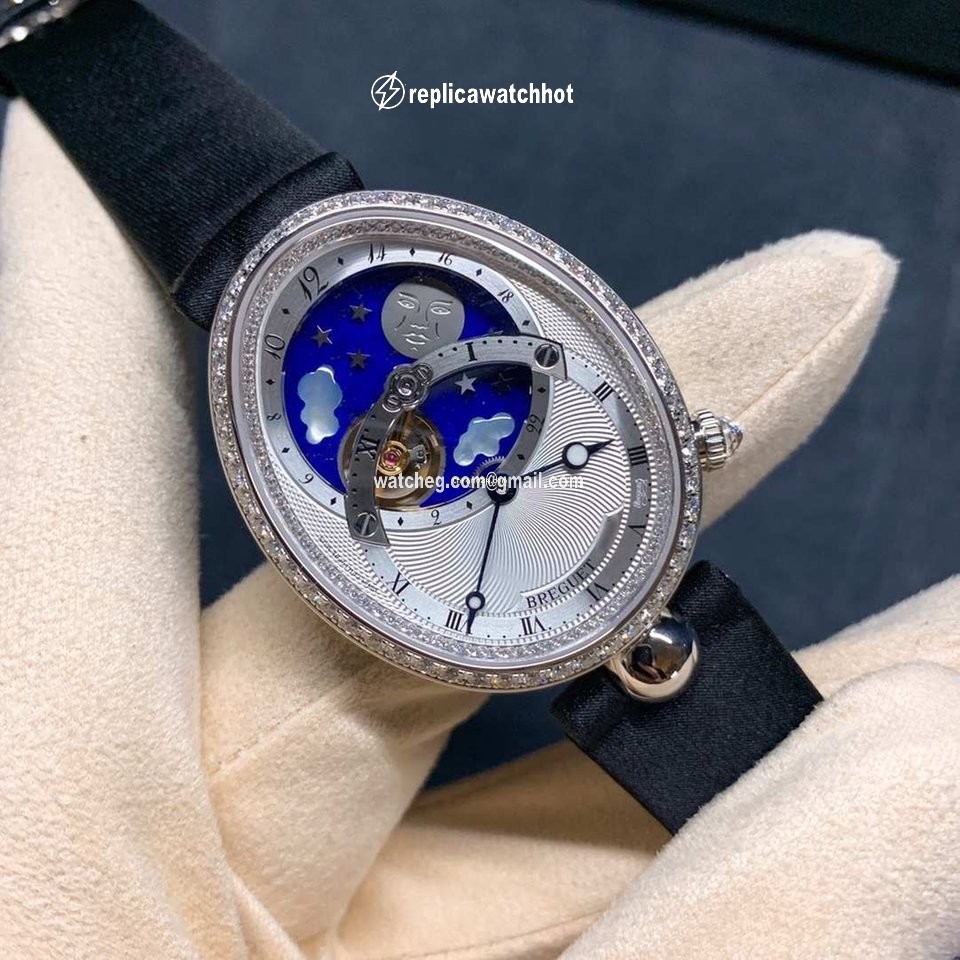 Breguet Reine de Naples Womens watch Automatic White gold 8998BB 11 874 D00D