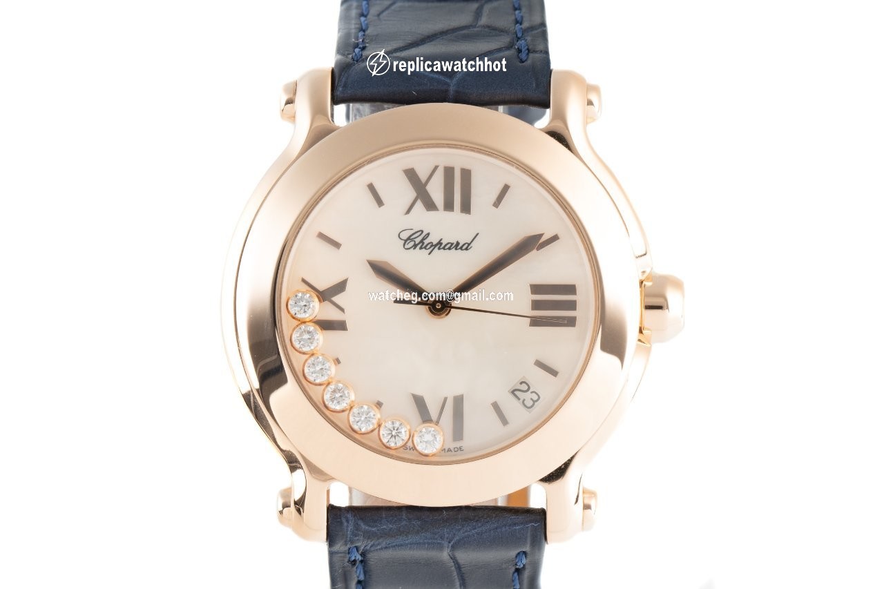 Chopard Happy Sport Womens watch Quartz Red gold 4183