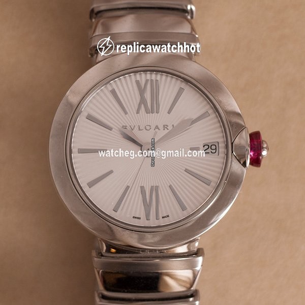 Bulgari Lucea Womens watch Automatic Steel 102219 LU33C6SS