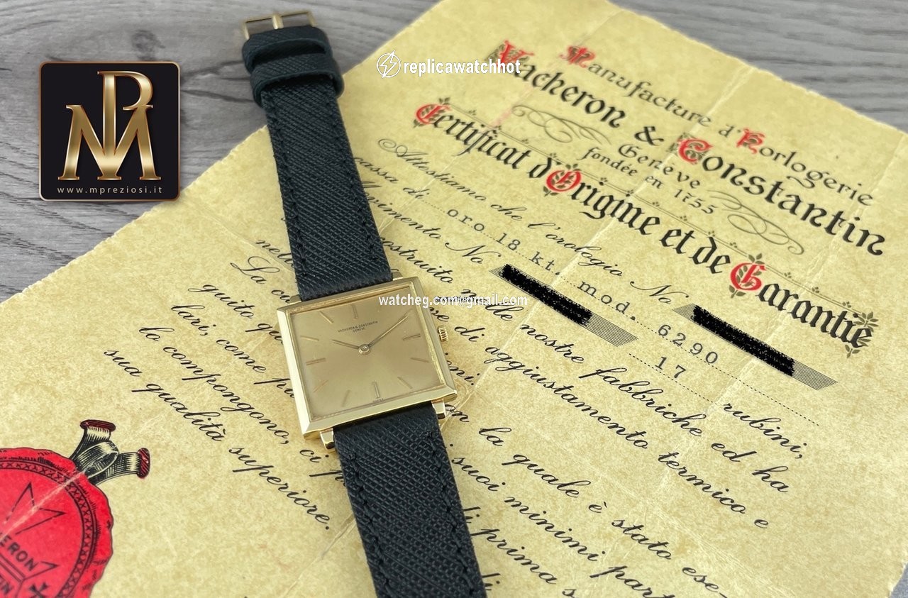 Vacheron Constantin Mens watch Unisex Manual winding Yellow gold 6290