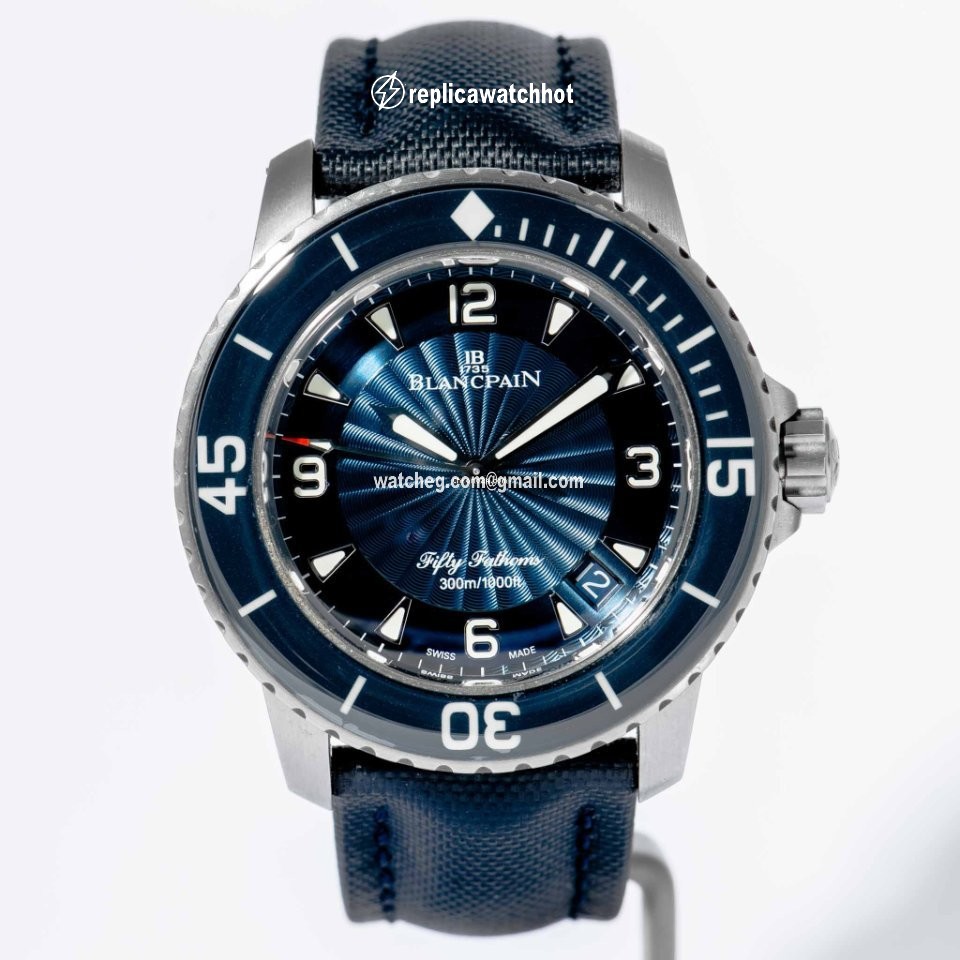 Blancpain Fifty Fathoms Mens watch Unisex Automatic Steel 5015d-1140-52b