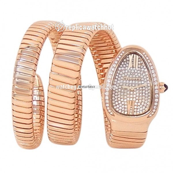 Bulgari Serpenti Womens watch Quartz Rose gold 101956