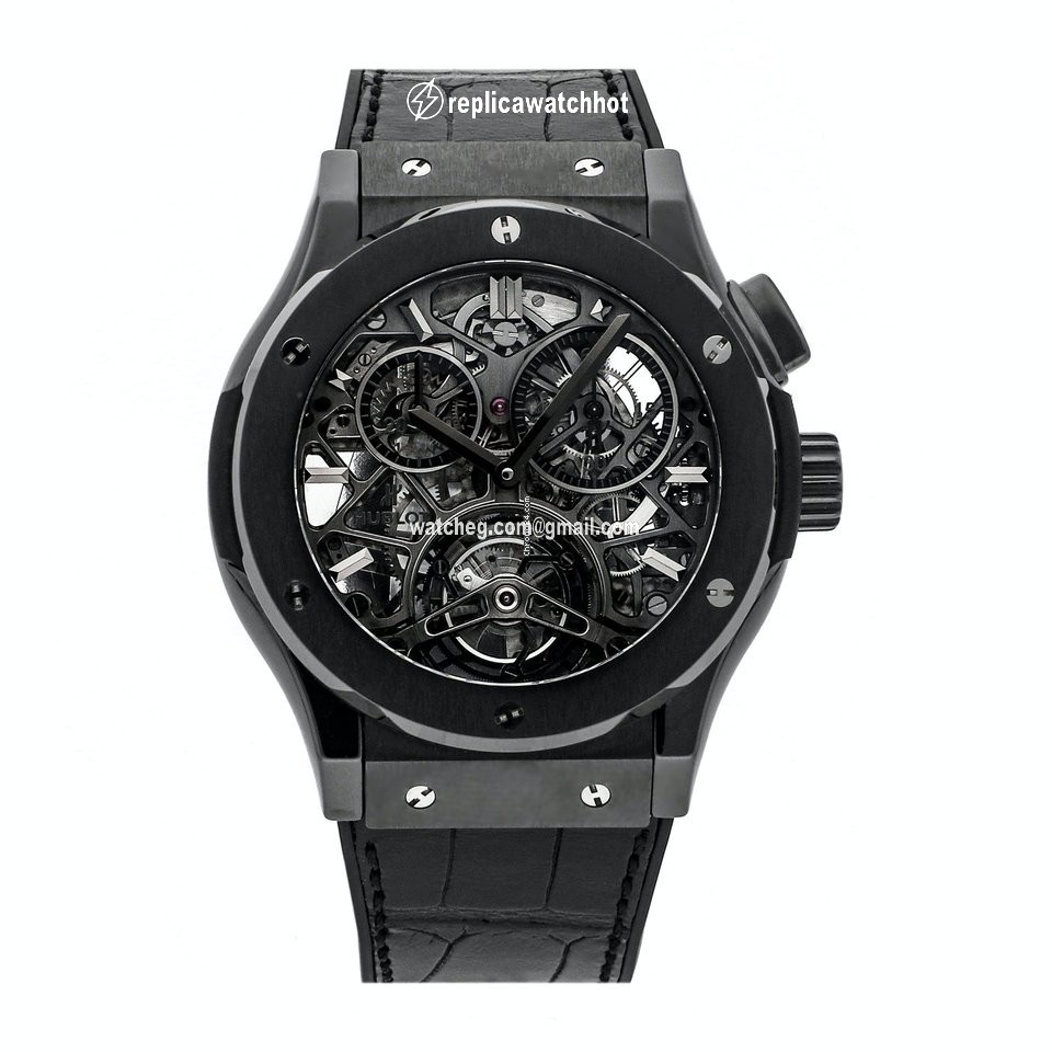 Hublot Classic Fusion 45, 42, 38, 33 mm Mens watch Unisex Manual winding Ceramic 506.CM.0140.LR
