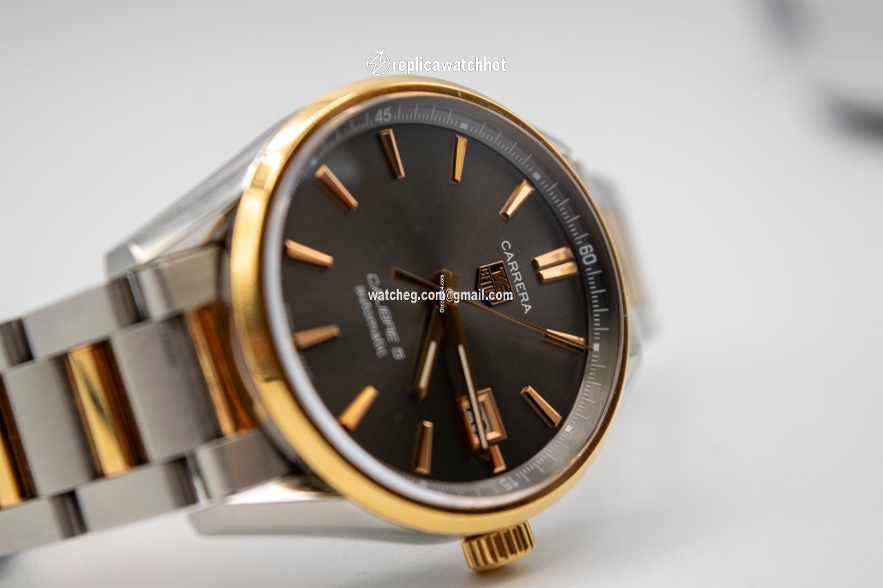 TAG Heuer Carrera Calibre 5 Mens watch Unisex Automatic Steel WAR215E.BD0784