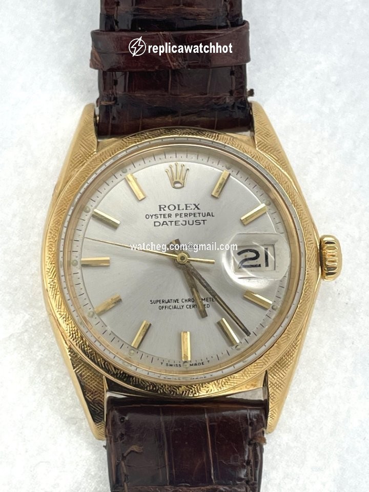 Rolex Datejust 36 Mens watch Unisex Yellow gold Automatic 1602