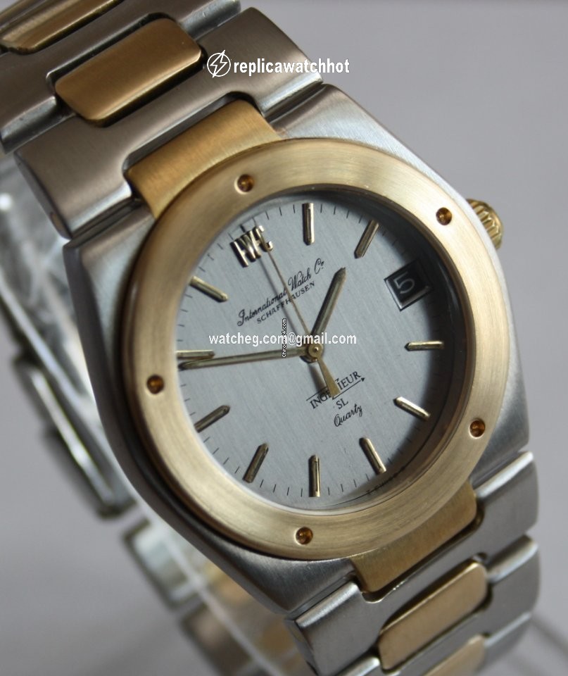 IWC Mens watch Unisex Quartz Gold Steel IW3003