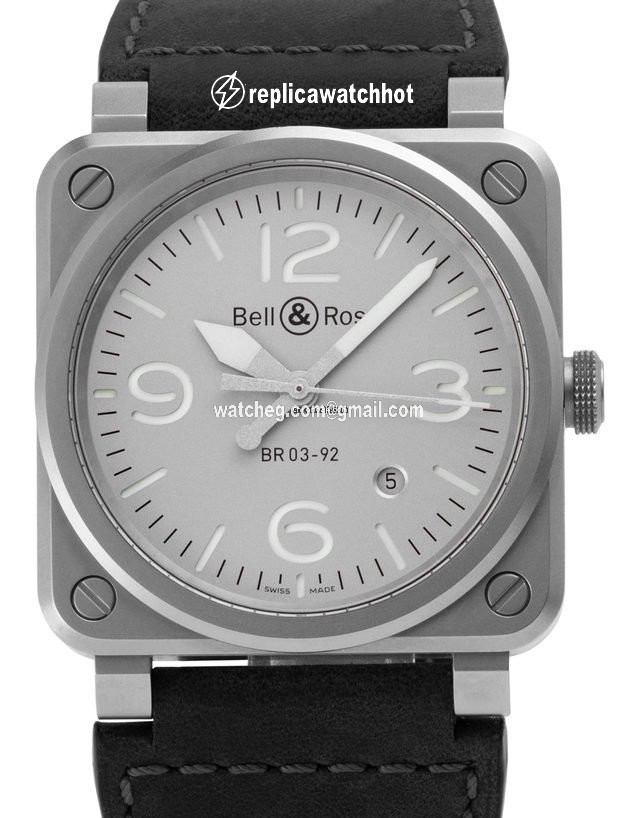 Bell & Ross BR 03-92 Steel Mens watch Unisex Automatic Steel BR0392-GR-ST SCA