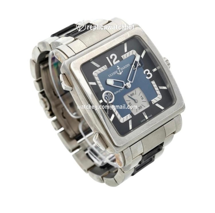 Ulysse Nardin Dual Time Mens watch Unisex Automatic Steel 243-93