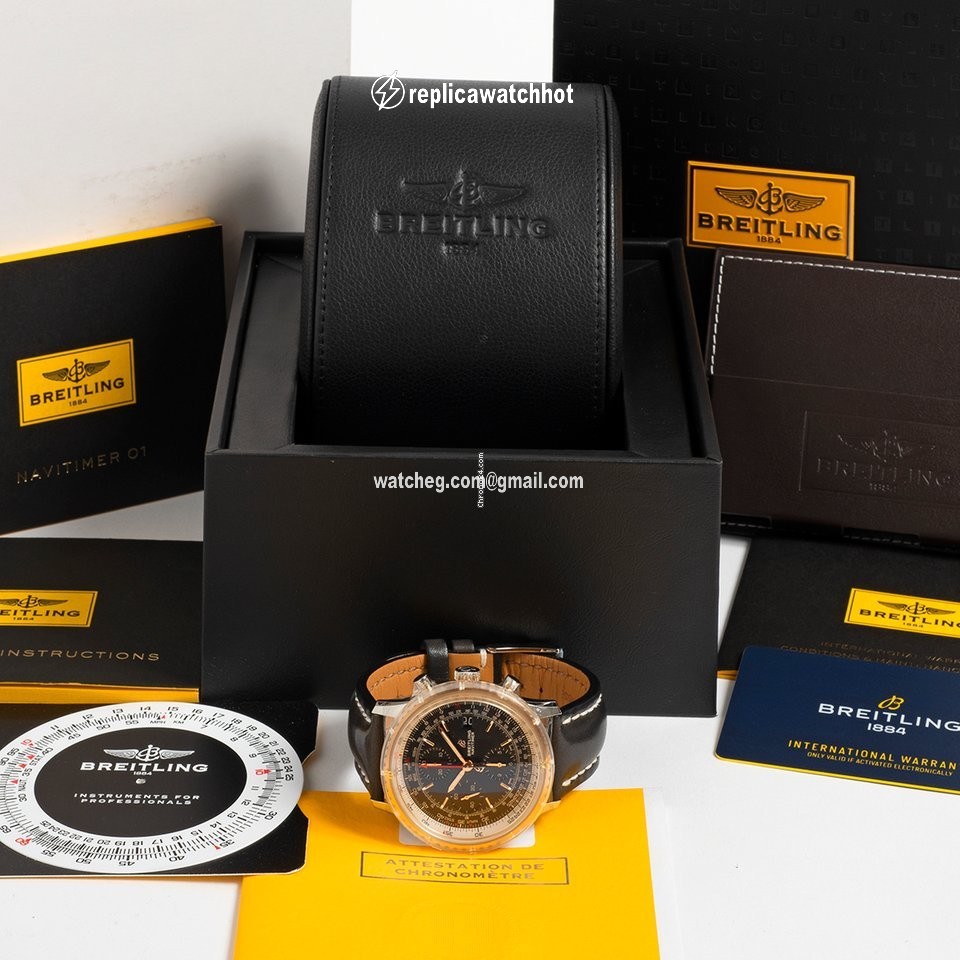 Breitling Navitimer Mens watch Unisex Automatic Gold Steel U13324211B1X1