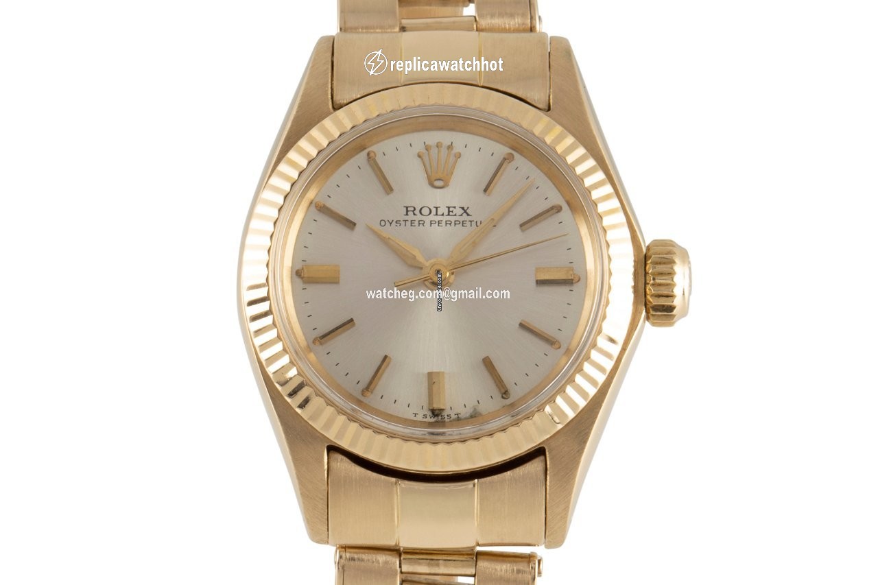 Rolex Oyster Perpetual Womens watch Yellow gold Automatic 6619