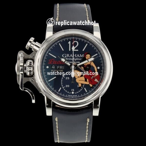 Graham Chronofighter Mens watch Unisex Automatic Steel 2CVAS.U11A