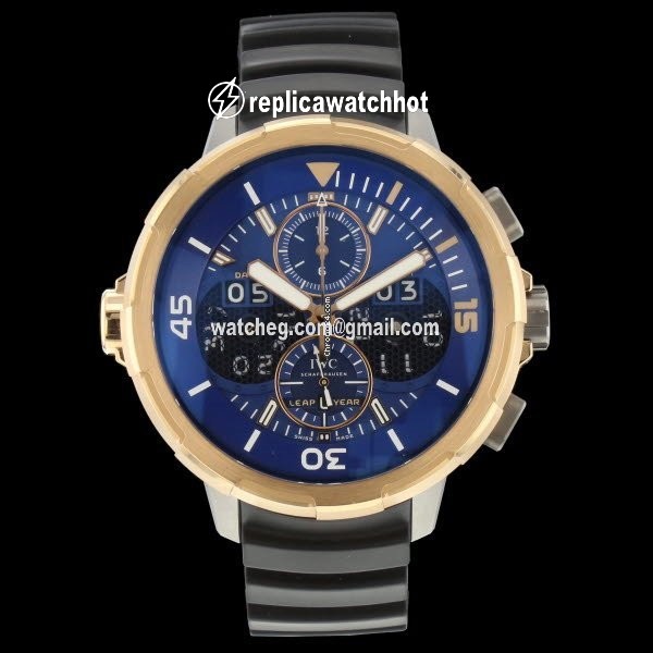IWC Aquatimer Perpetual Calendar Digital Date-Month Mens watch Unisex Automatic Rose gold IW379402