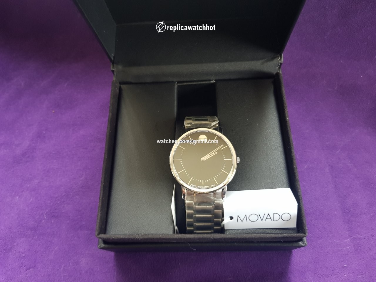 Movado TC Mens watch Unisex Quartz Steel 0606687