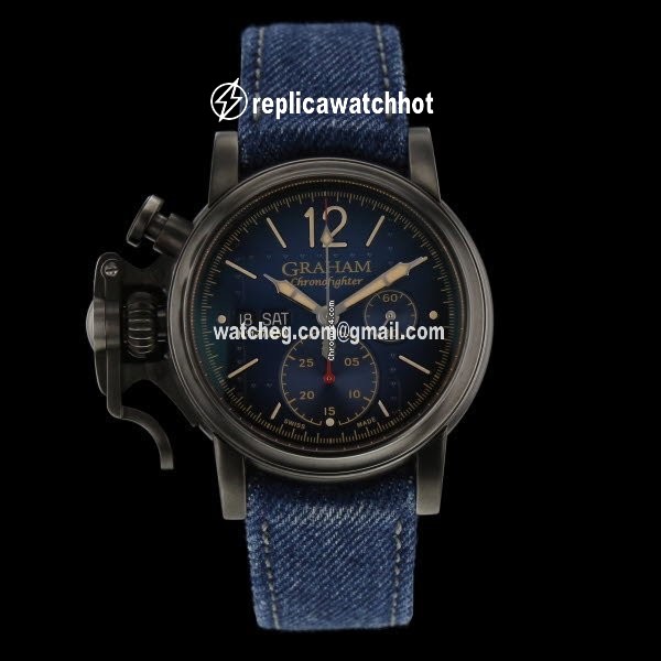 Graham Chronofighter Mens watch Unisex Automatic Steel 2CVAV.U03A