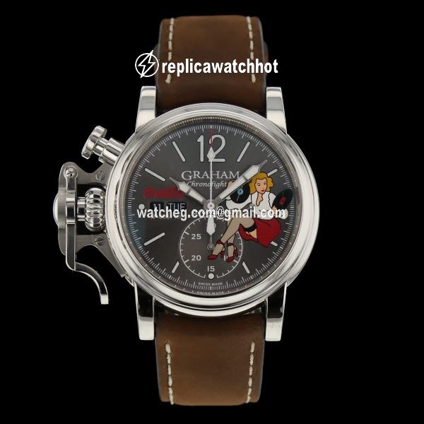 Graham Chronofighter Mens watch Unisex Automatic Steel 2CVAS.A01A